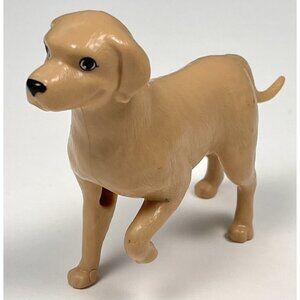 2019 MATTEL Barbie Ken Doll You Can Be Dog Trainer REPLACEMENT DOG Lab 4" EUC